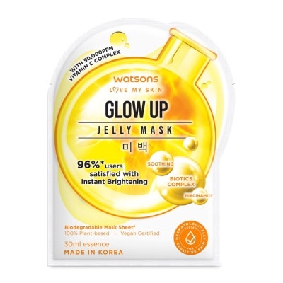 WATSONS Glow Up Niacinamide Jelly Mask 1s