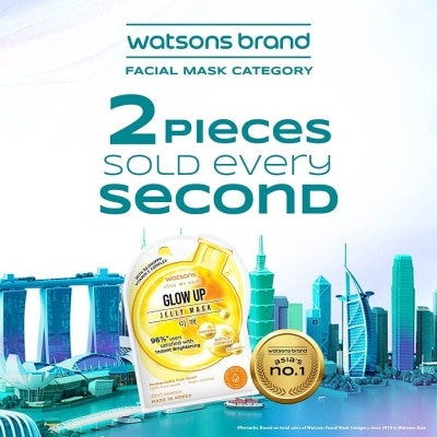 WATSONS Glow Up Niacinamide Jelly Mask 1s