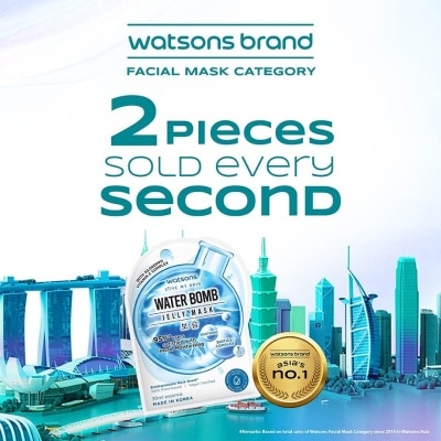 WATSONS Water Bomb HA Jelly Mask 1s