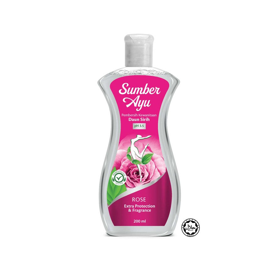 Feminine Hygiene Wash Rose 200ml