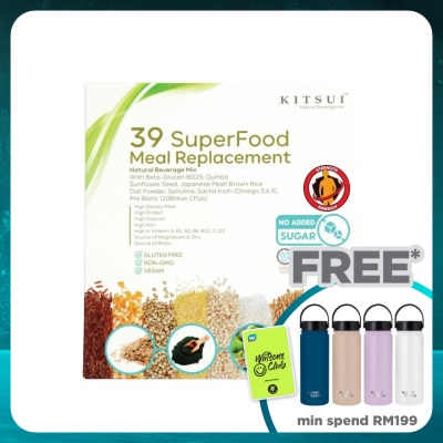 KITSUI 39 SuperFood Meal Replacment 15sX30g