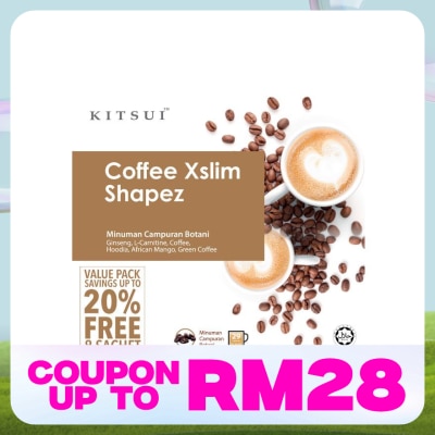 KITSUI Coffee XSlim Shapez Valuepack 35sX15g