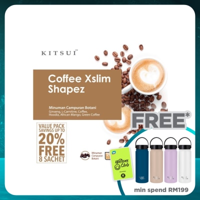 KITSUI Coffee XSlim Shapez Valuepack 35sX15g
