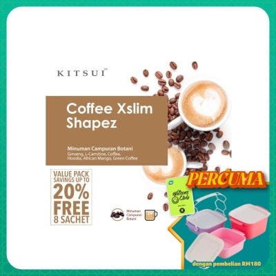 KITSUI - Coffee XSlim Shapez Valuepack 35sX15g