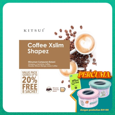 KITSUI Coffee XSlim Shapez Valuepack 35sX15g