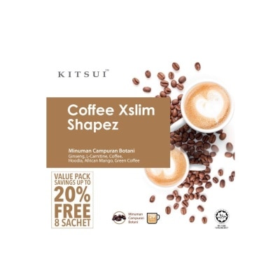 KITSUI Coffee XSlim Shapez Valuepack 35sX15g