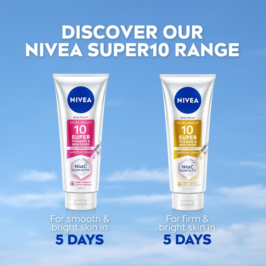 Extra Bright 10 Super Vitamins & Skin Foods  320ML