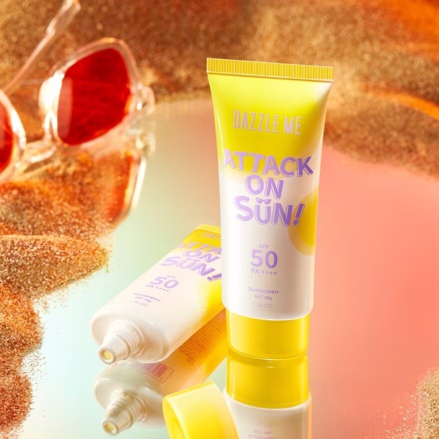 Attack on Sun! Sunscreen SPF 50 PA ++++  30g