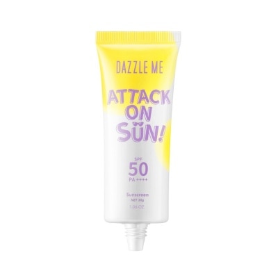 DAZZLE ME Attack on Sun! Sunscreen SPF 50 PA ++++  30g