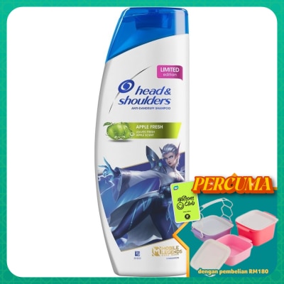 HEAD&SHOULDERS - Apple Fresh Anti-Dandruff Shampoo Eudora 300ml