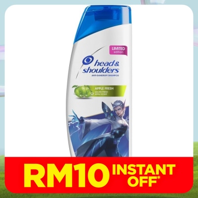 HEAD&SHOULDERS Apple Fresh Anti-Dandruff Shampoo Eudora 300ml