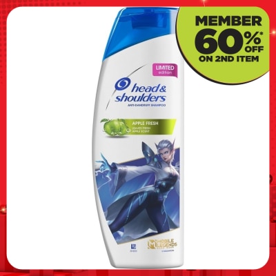 HEAD&SHOULDERS Apple Fresh Anti-Dandruff Shampoo Eudora 300ml