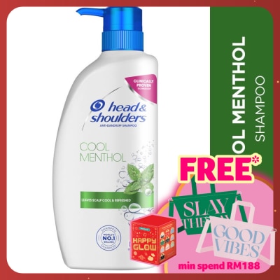 HEAD&SHOULDERS Cool Menthol Anti-Dandruff Shampoo 650ml