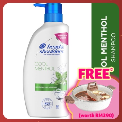 HEAD&SHOULDERS Cool Menthol Anti-Dandruff Shampoo 650ml