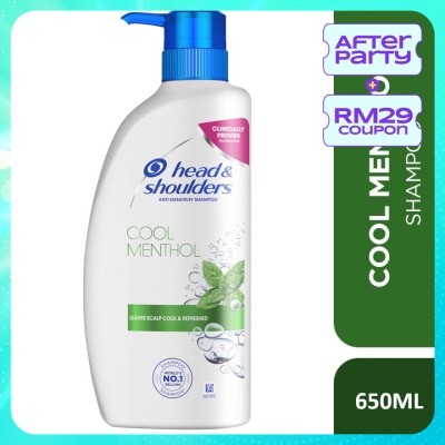 HEAD&SHOULDERS Cool Menthol Anti-Dandruff Shampoo 650ml