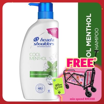 HEAD&SHOULDERS Cool Menthol Anti-Dandruff Shampoo 650ml
