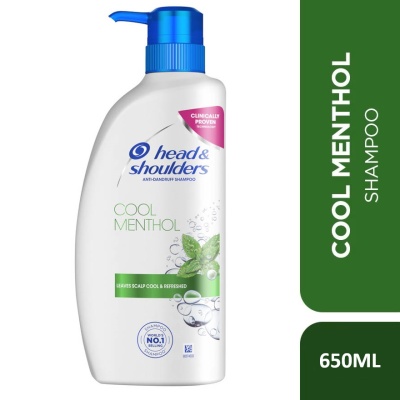 HEAD&SHOULDERS - Cool Menthol Anti-Dandruff Shampoo 650ml
