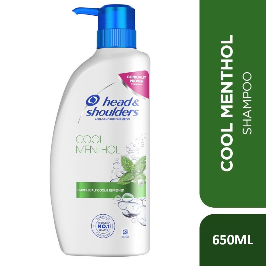 Cool Menthol Anti-Dandruff Shampoo 650ml image