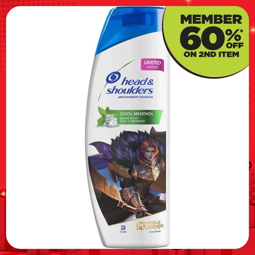 Cool Menthol Anti-Dandruff Shampoo Tigreal 300ml