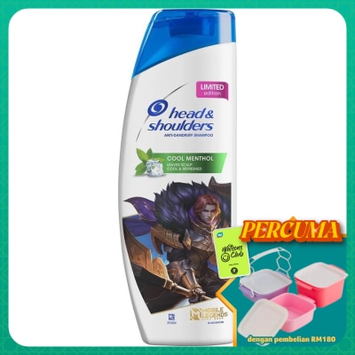 HEAD&SHOULDERS - Cool Menthol Anti-Dandruff Shampoo Tigreal 300ml