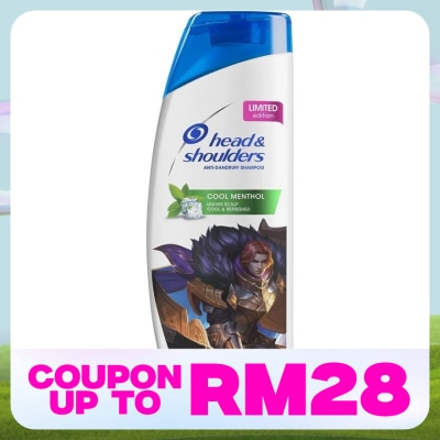 HEAD&SHOULDERS Cool Menthol Anti-Dandruff Shampoo Tigreal 300ml