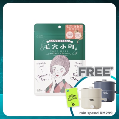 KOSE COSMEPORT Clear Turn Smoothing Face Mask 7s