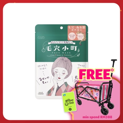 KOSE COSMEPORT Clear Turn Smoothing Face Mask 7s