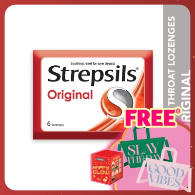 STREPSILS Sore Throat Lozenges Original 6s