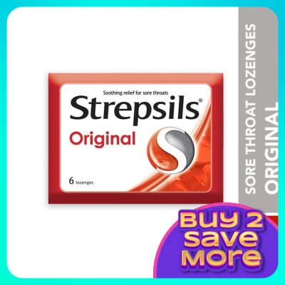 STREPSILS Sore Throat Lozenges Original 6s
