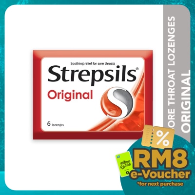 STREPSILS Sore Throat Lozenges Original 6s