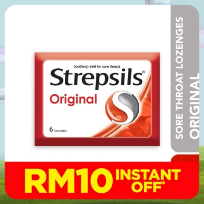 STREPSILS Sore Throat Lozenges Original 6s