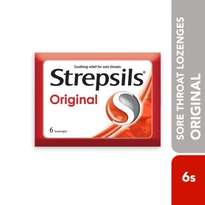 STREPSILS - Sore Throat Lozenges Original 6s