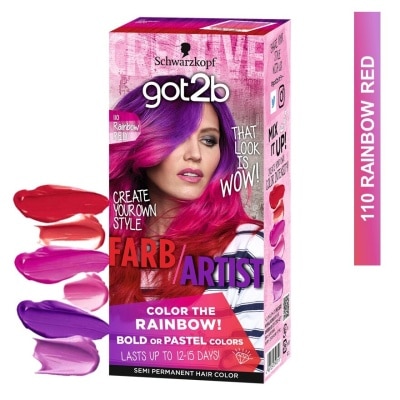 SCHWARZKOPF GOT2B FARB/ARTIST 110 Rainbow Red Color 1S