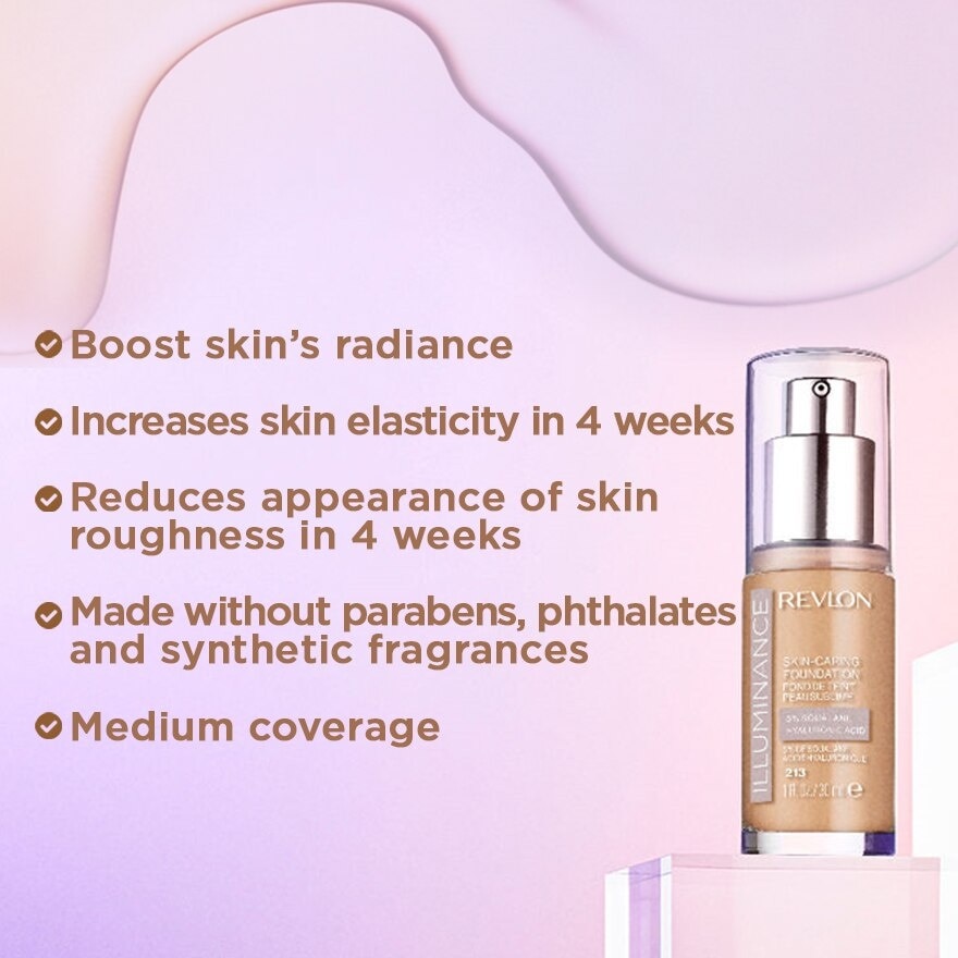 Illuminance Skin Caring Foundation 213 Light Beige