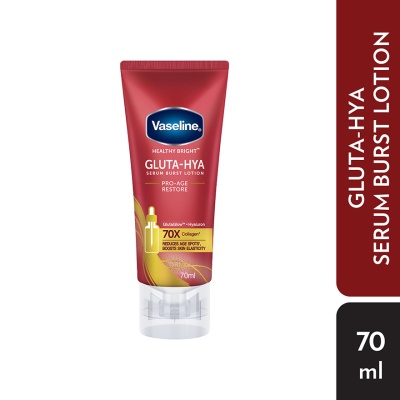VASELINE - Gluta-Hya Serum Lotion Pro-Age Restore 70ml image
