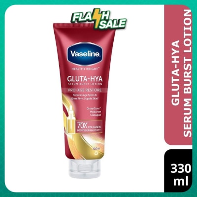 VASELINE Gluta-Hya Serum Lotion Pro-Age Restore 330ml