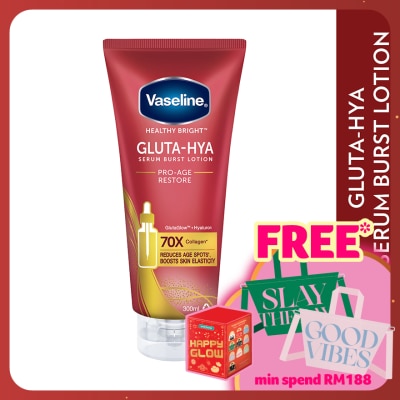 VASELINE Gluta-Hya Serum Lotion Pro-Age Restore 300ml