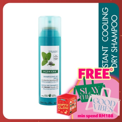KLORANE Detox Dry Shampoo With Organic Aquatic Mint 150ml