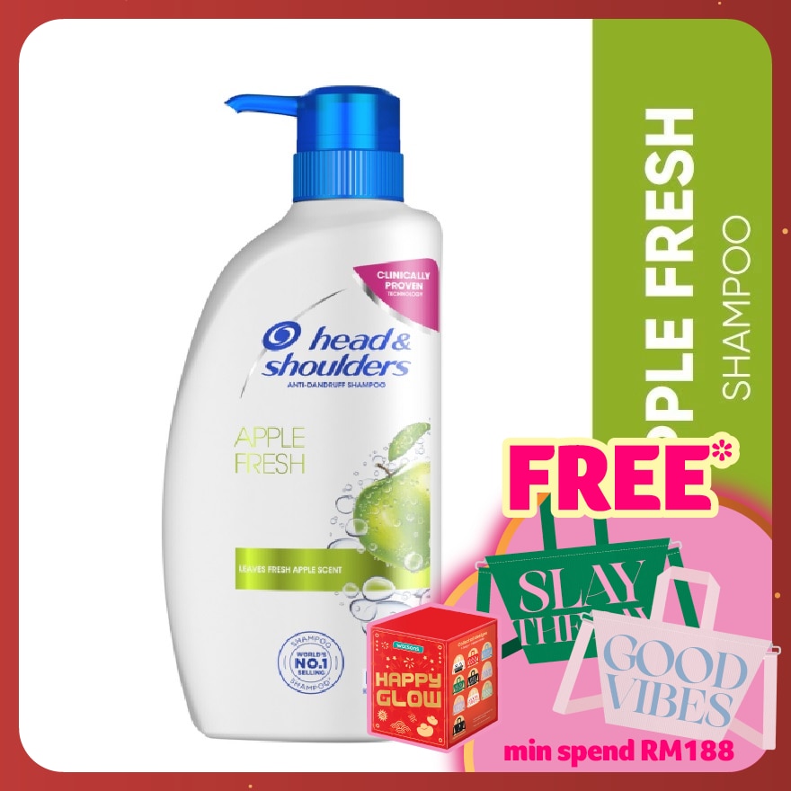 Apple Fresh Anti-Dandruff Shampoo 650ml