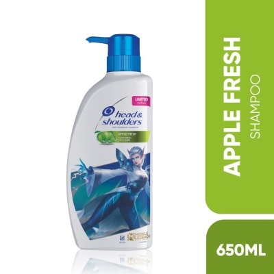 HEAD&SHOULDERS Apple Fresh Anti-Dandruff Shampoo Eudora 650ml