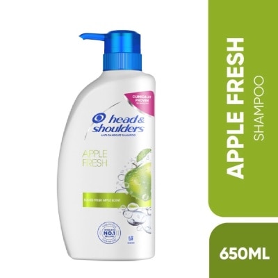 HEAD&SHOULDERS Apple Fresh Anti-Dandruff Shampoo Eudora 650ml
