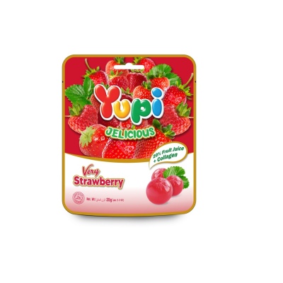 YUPI - JELICIOUS STRAWBERRY 35G GUMMIES
