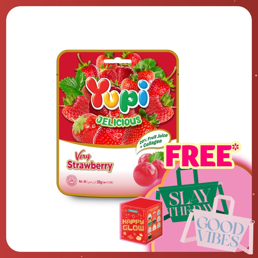 JELICIOUS STRAWBERRY 35G GUMMIES