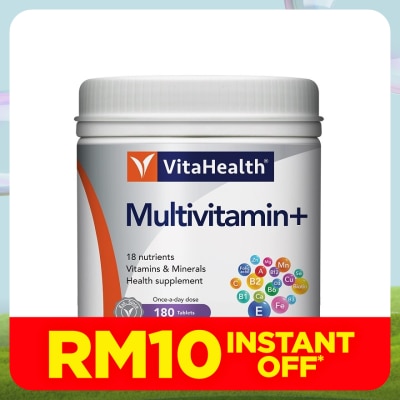 VITAHEALTH Multivitamin Plus Tablet 180s