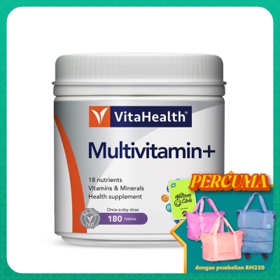 VITAHEALTH Multivitamin Plus Tablet 180s