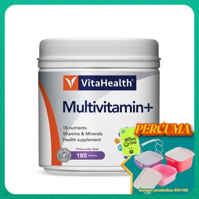 VITAHEALTH - Multivitamin Plus Tablet 180s