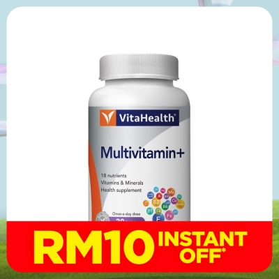 VITAHEALTH Multivitamin Plus Tablet 30s