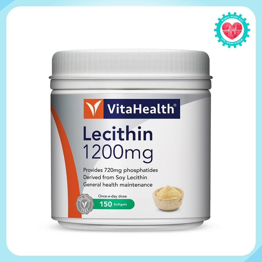 Lecithin 1200mg Soft Capsule 150s