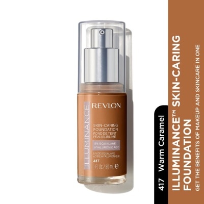 REVLON Illuminance Skin Caring Foundation 417 Warm Caramel