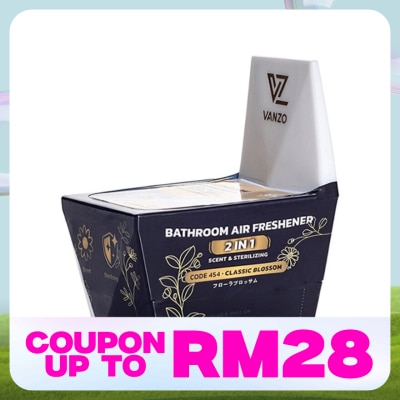 VANZO 2 IN 1 Bathroom Air Freshener Classic Blossom 115G